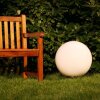 Boule lumineuse de jardin 40 cm Blanc, 1 lumière