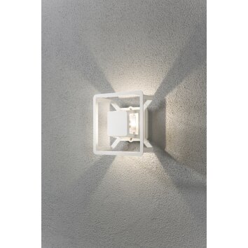 Applique murale Konstsmide Pescara LED Blanc, 1 lumière