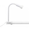 Lampe à clip Brilliant Flex Blanc, 1 lumière