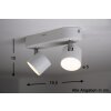 Spot Philips STAR LED Blanc, 2 lumières