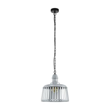 Suspension EGLO WRAXALL Noir, Argenté, 1 lumière