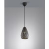 Suspension Trio ONYX Anthracite, 1 lumière