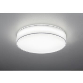 Plafonnier Trio LUGANO LED Blanc, 1 lumière, Télécommandes