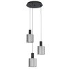 Suspension Eglo GOROSIBA Noir, 3 lumières