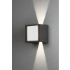 Applique murale d'extérieur Konstsmide CREMONA LED Anthracite, 3 lumières