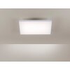 Plafonnier Leuchten-Direkt CANVAS LED Blanc, 1 lumière, Télécommandes