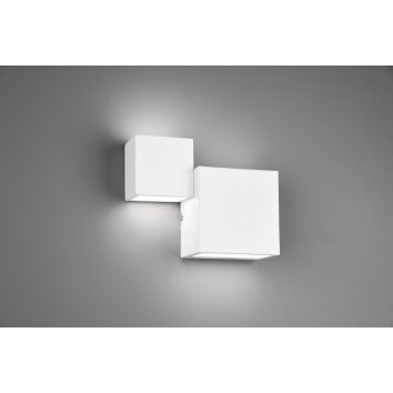 Applique murale Trio Miguel LED Blanc, 1 lumière