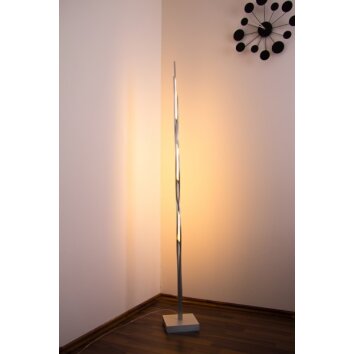 Lampadaire LED SILK Aluminium, 1 lumière