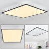 Plafonnier Salmi LED Gris, Blanc, 1 lumière