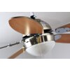 Ventilateur Globo AZURA Nickel mat, 1 lumière