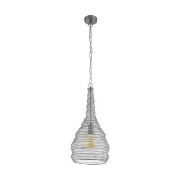 Suspension Eglo COLTEN Argenté, 1 lumière