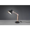 Lampe à poser Trio Leuchten KIMI Noir, 1 lumière