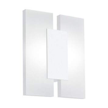 Applique murale Eglo METRASS 2 LED Blanc, 2 lumières