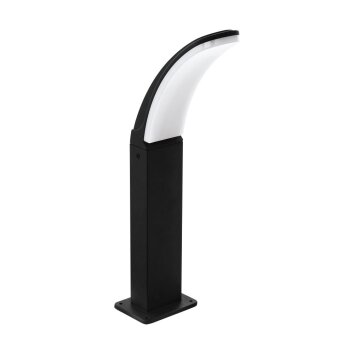 Borne lumineuse EGLO FIUMICINO LED Noir, 1 lumière