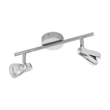 Spot Eglo TIBERIO LED Chrome, 2 lumières