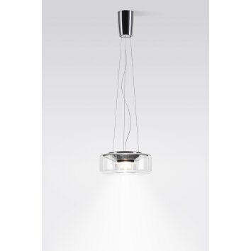 Suspension Serien Lighting CURLING LED Aluminium, 1 lumière