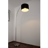 Lampadaire Trio 4611 Acier inoxydable, Nickel mat, 1 lumière