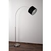 Lampadaire Trio 4611 Acier inoxydable, Nickel mat, 1 lumière