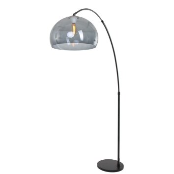 Lampadaire Steinhauer Stresa Noir, 1 lumière