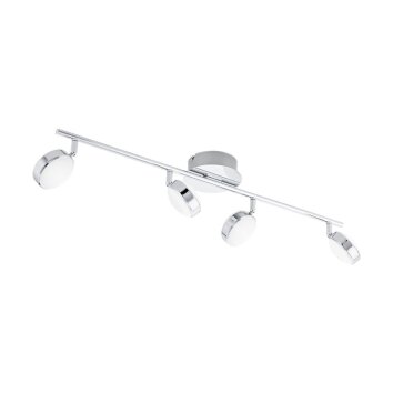 Spot de plafond Eglo SALTO LED Chrome, 4 lumières