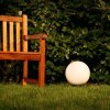 Boule lumineuse de jardin 20 cm Blanc, 1 lumière