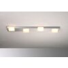 Plafonnier Bopp Lamina LED Aluminium, 4 lumières