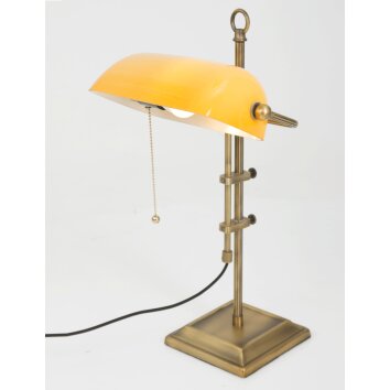 Lampe à poser Steinhauer Ancilla Bronze, 1 lumière