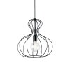 Suspension Ideal Lux AMPOLLA Noir, 1 lumière