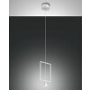 Suspension Fabas Luce Sirio LED Blanc, 1 lumière