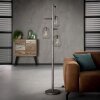 Lampadaire Veldhuizen Argenté, 3 lumières