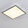 Plafonnier Salmi LED Gris, Blanc, 1 lumière