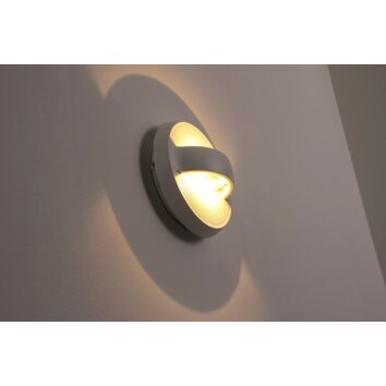 Applique murale d'extérieur Globo ELARA LED Blanc, 1 lumière