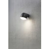 Applique murale Konstsmide Ferrera LED Noir, 1 lumière