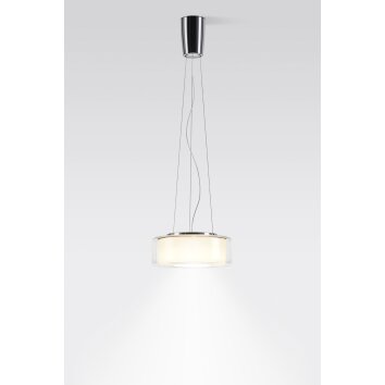 Suspension Serien Lighting CURLING LED Aluminium, 1 lumière