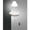 Applique murale Fabas Luce Goodnight LED Blanc, 1 lumière