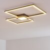 Plafonnier Narpes LED Anthracite, 1 lumière