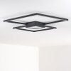 Plafonnier Narpes LED Anthracite, 1 lumière