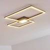 Plafonnier Narpes LED Anthracite, 1 lumière