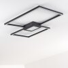 Plafonnier Narpes LED Anthracite, 1 lumière