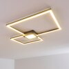 Plafonnier Narpes LED Anthracite, 1 lumière