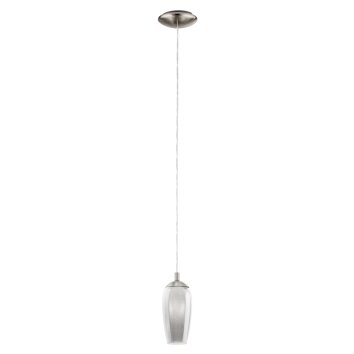 Suspension Eglo FARSALA LED Nickel mat, 1 lumière