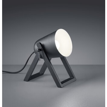 Lampe à poser Reality MARC Noir, 1 lumière