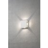 Applique murale Konstsmide Cremona LED Blanc, 4 lumières