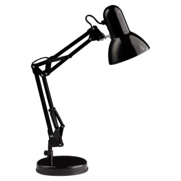 Lampe à poser Brilliant Henry Noir, 1 lumière