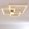 Plafonnier Narpes LED Anthracite, 1 lumière