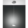 Suspension Fabas Luce Dunk LED Aluminium, 1 lumière