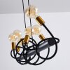 Suspension Hovslund Noir doré, 6 lumières