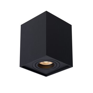 Spot de plafond Lucide TUBE Noir, 1 lumière