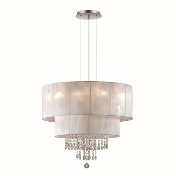 Suspension Ideal Lux OPERA Chrome, 6 lumières