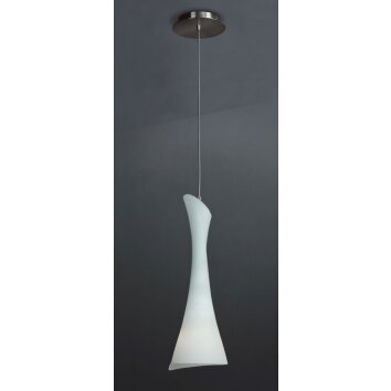 Lampe suspendue Mantra Zack Chrome, 1 lumière